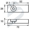 MERCURY/MERCRUISER - ALUMINIO