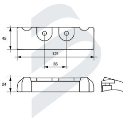 MERCURY/MERCRUISER - ALUMINIO